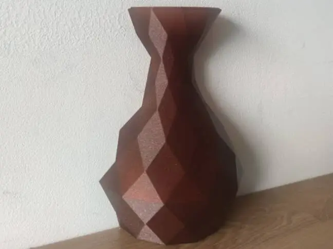 Hexagonal Half Vase