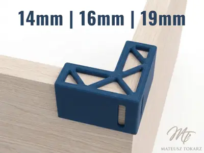 L-Corner Jigs | Drill Guide Clamps | 3 Sizes