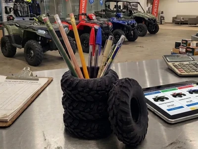 pencil holder offroad tires