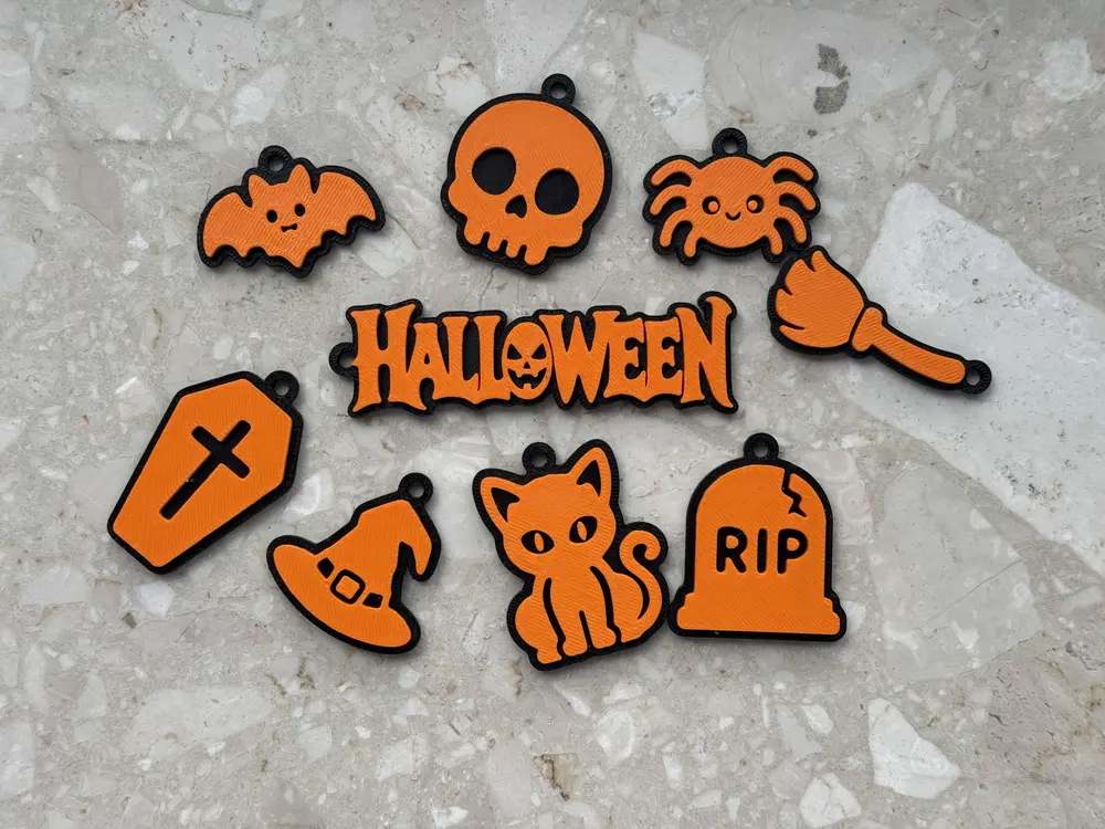 Cute Halloween Keychain Collection