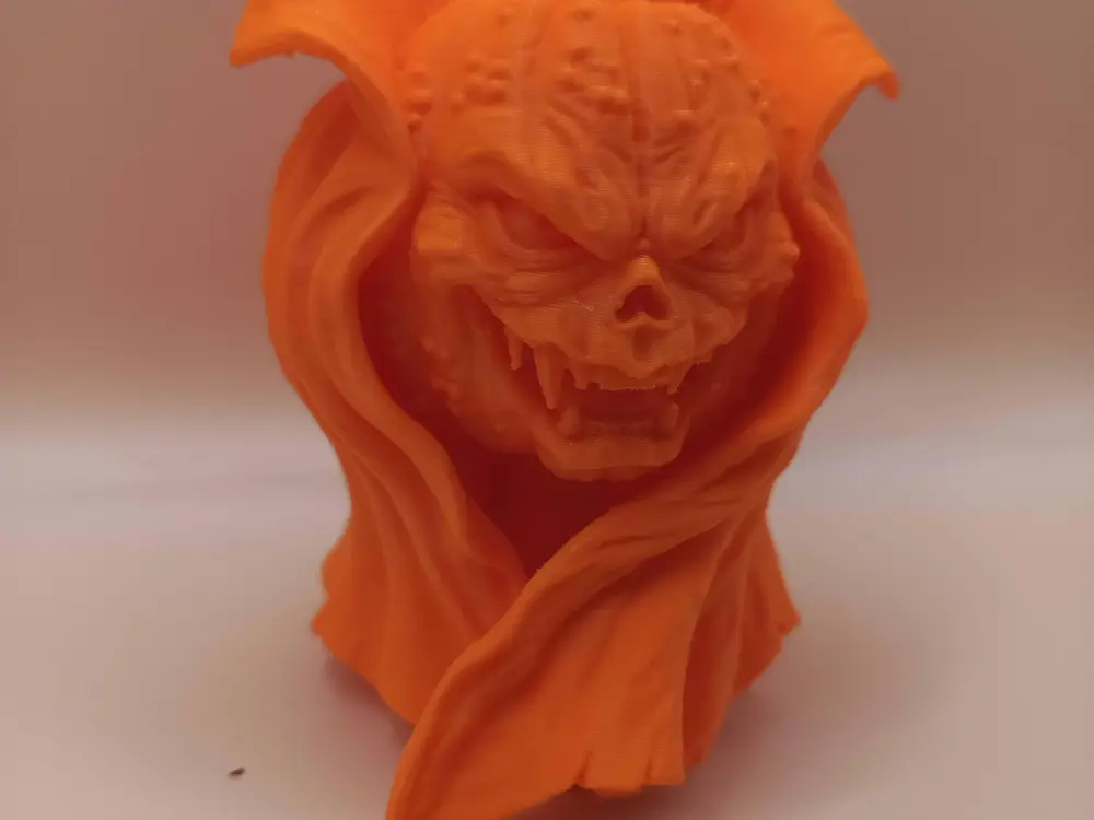 Vampire Pumpkin Bust