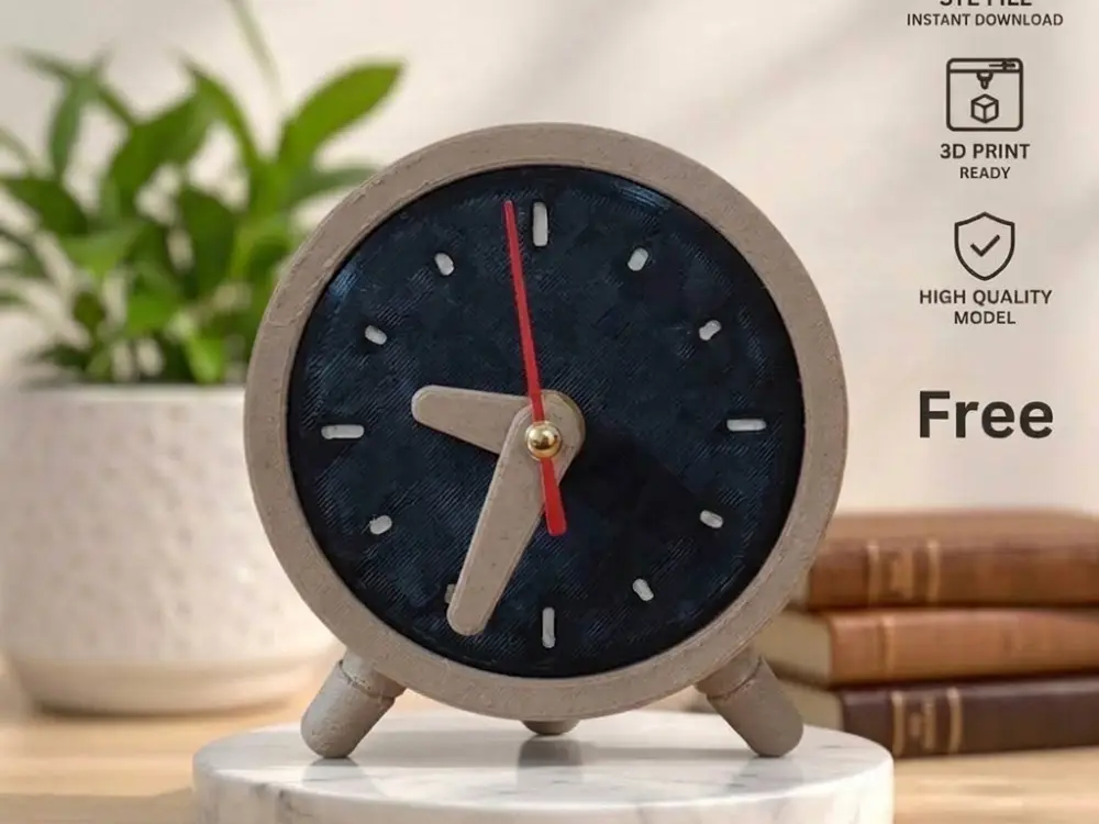 TABLE CLOCK - RELOJ DE MESA