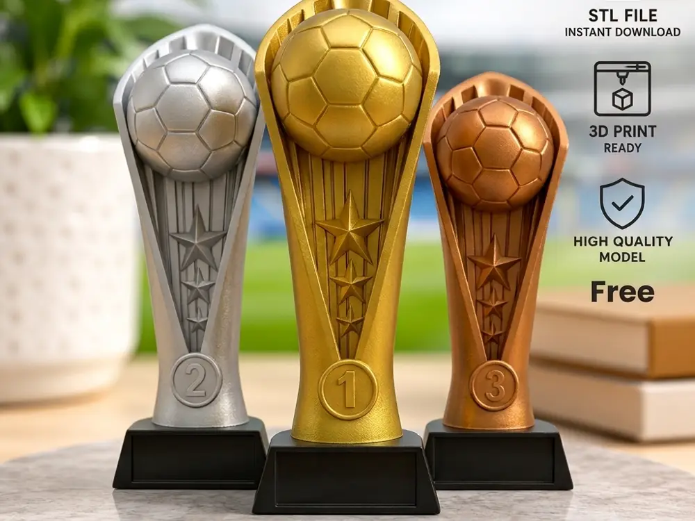 BASKETBALL & SOCCER TROPHY