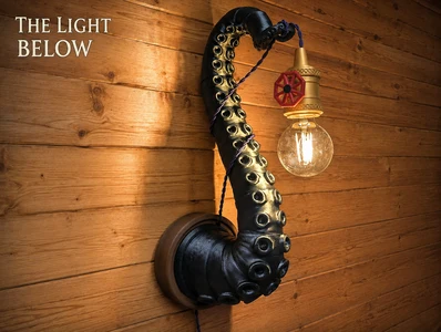 Light from below -e27 light bulb compatible-