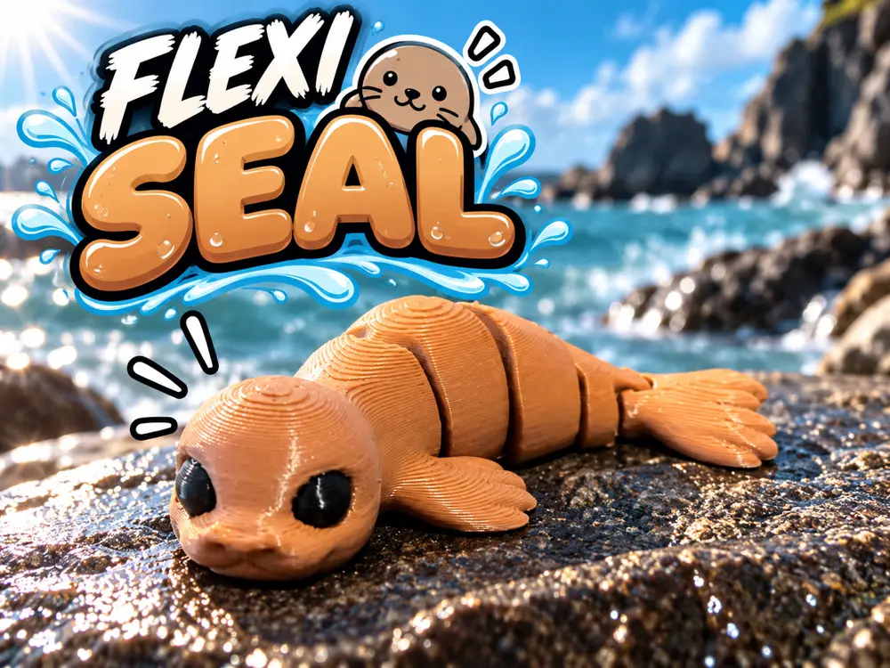 flexi Seal, cute articulated animal