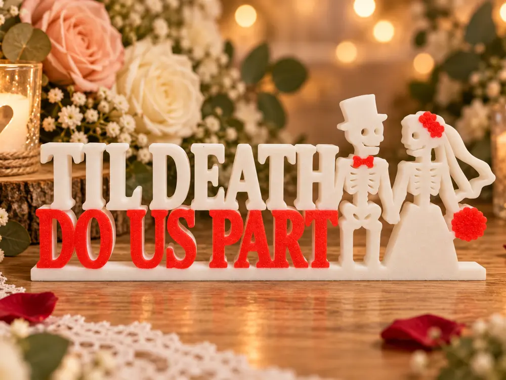 Till Death Wedding Keepsake