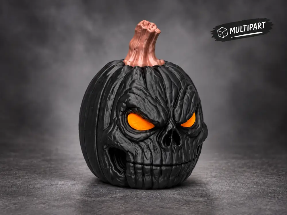 Grim Skull Pumpkin – Multipart
