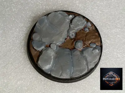 Rocky Terrain Bases (50mm & 60mm)