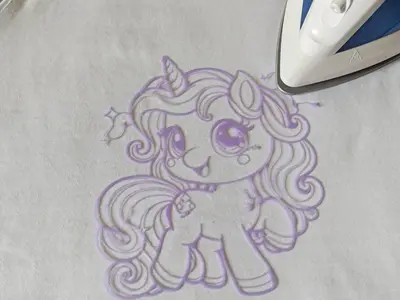 T-shirt print unicorn