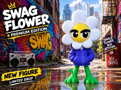 Cool swag flower