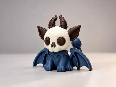 Monster Bat - Halloween Cute Animal - No AMS & Supports