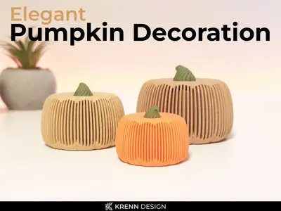 Elegant Pumpkin Decoration