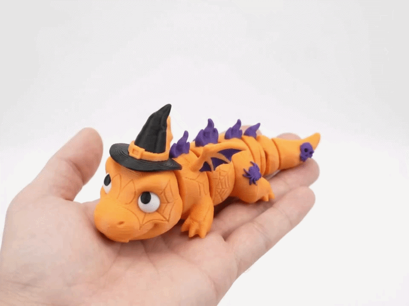 cute halloween dragon