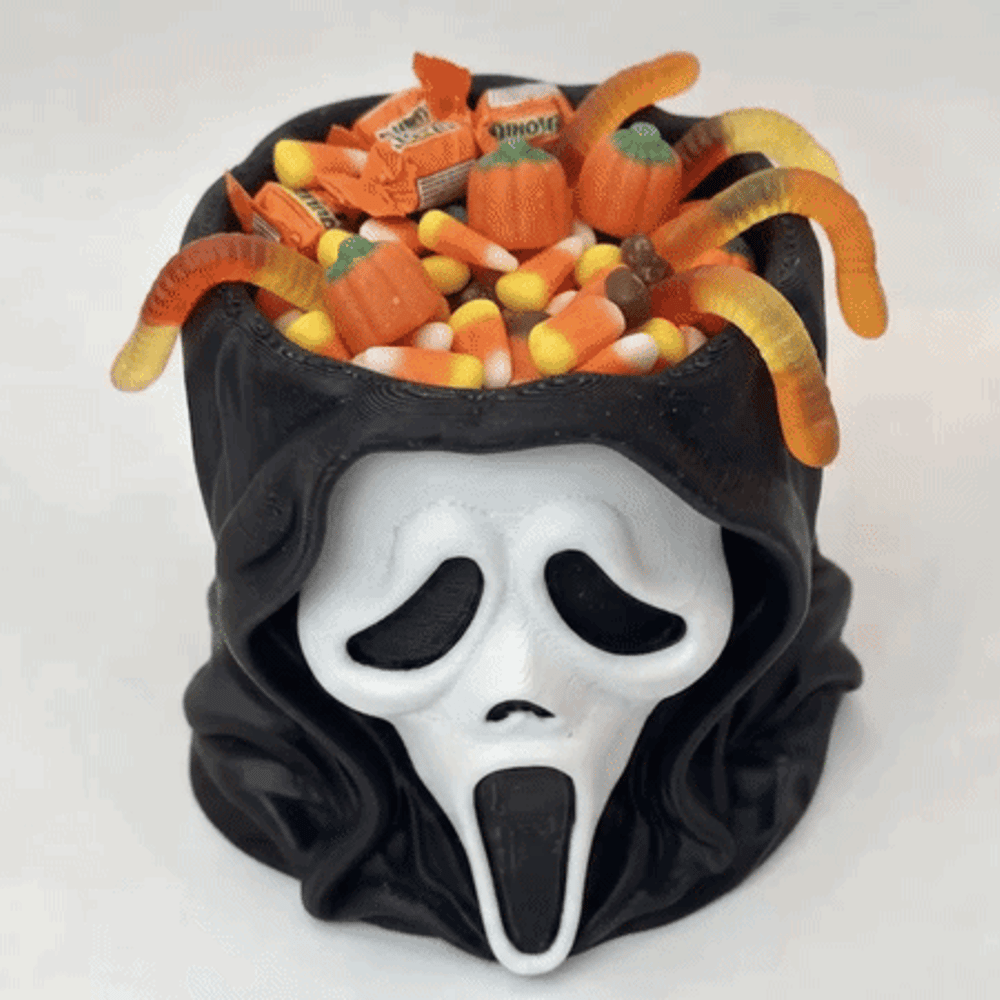 scream candy bowl