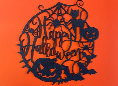 Happy Halloween sign