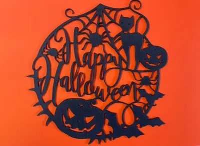 Happy Halloween sign