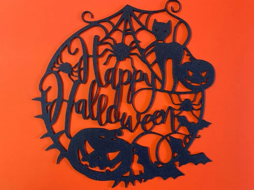 Happy Halloween sign