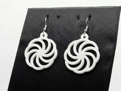 Armenian Eternity Symbol Earrings