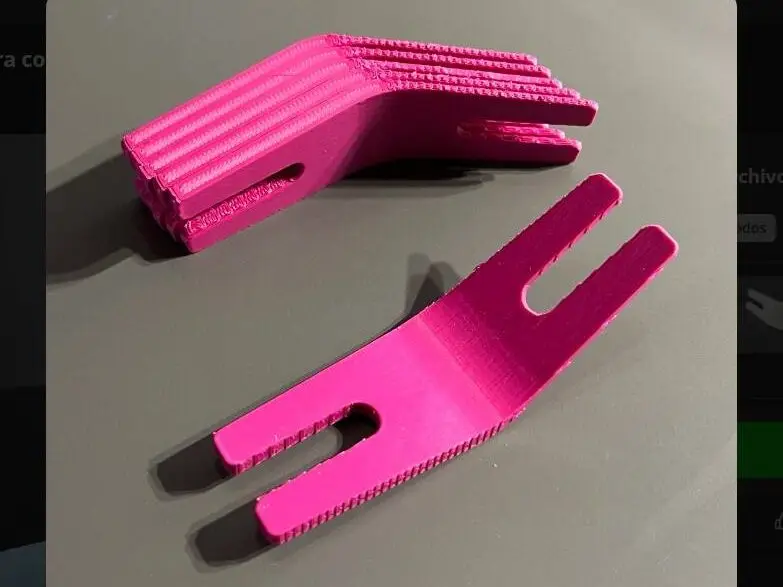 Herramienta auxiliar para costuras gruesas (4mm y 2mm)
