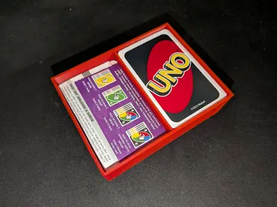 UNO Cards Deck Box Playing Tray & Lid without ACE PRO 3 colors and 3 plate