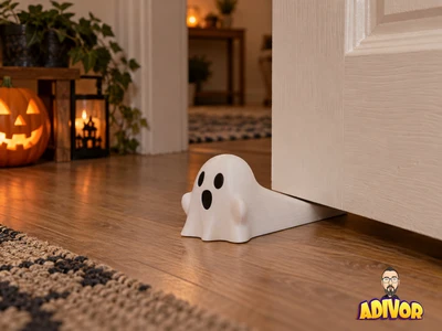 Ghost Door Stop | Halloween Door Wedge