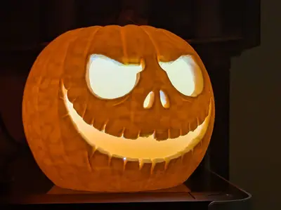 Halloween pumpkin jack-o-lantern