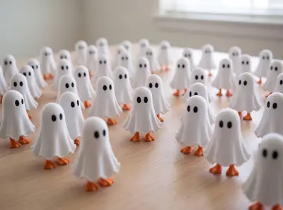 Ghost Goose halloween ornament toy