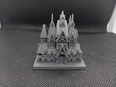 Frozen Cathedral Disney Fanart Fanmade Statue