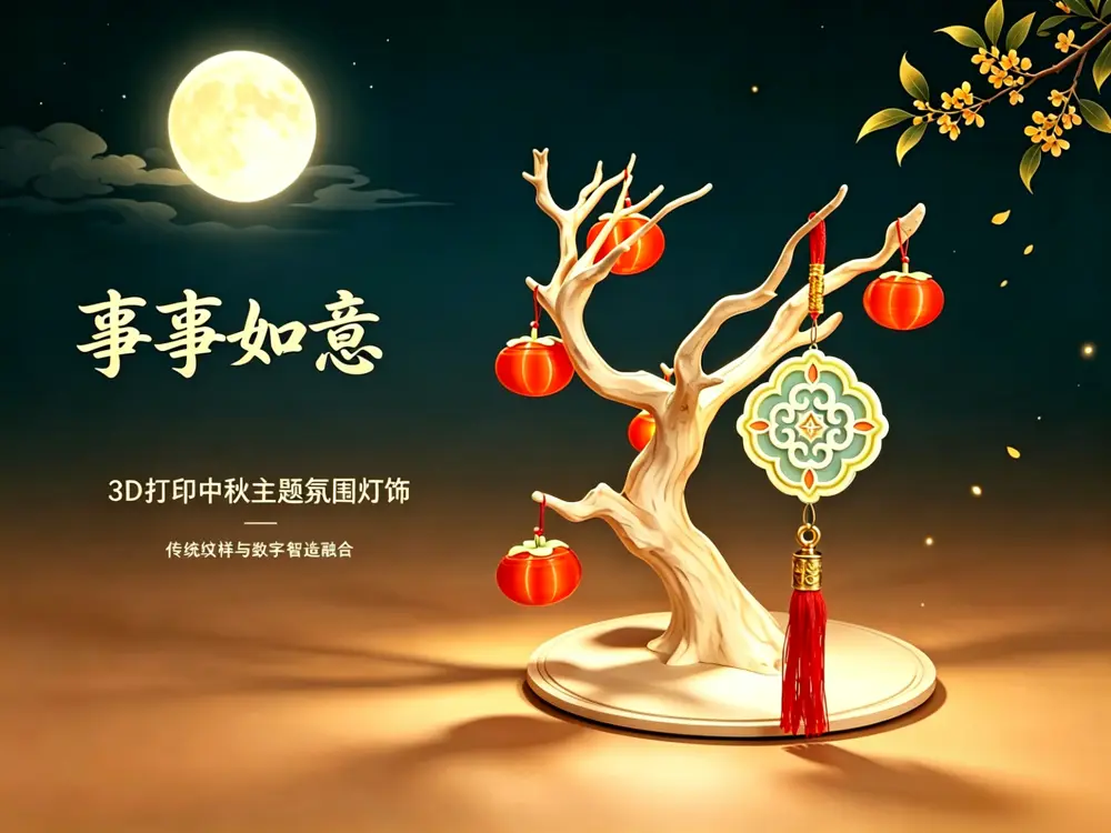 事事如意・中秋月饼灯