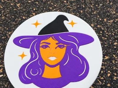 Halloween Coaster Pack – 4 Spooky Designs