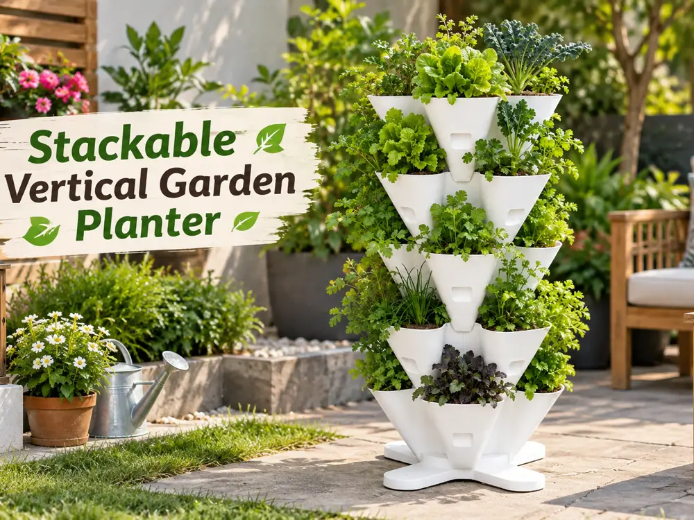 Stackable Vertical Garden Planter