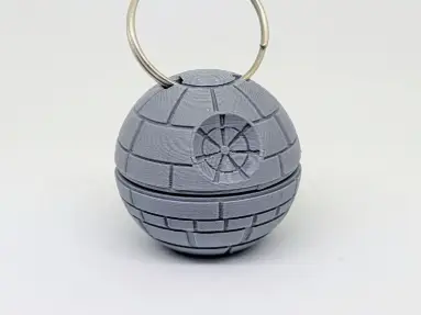 Turning Fidget Death Star [Keychain]