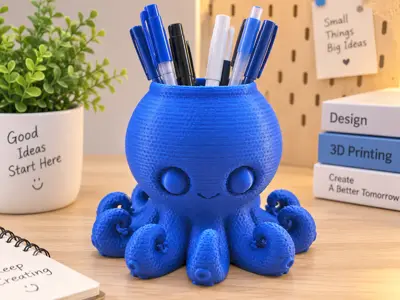 Octopus Pen Holder