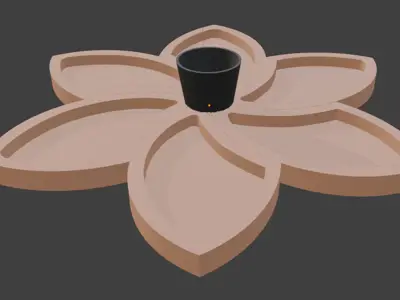 Interlocking charcuterie board