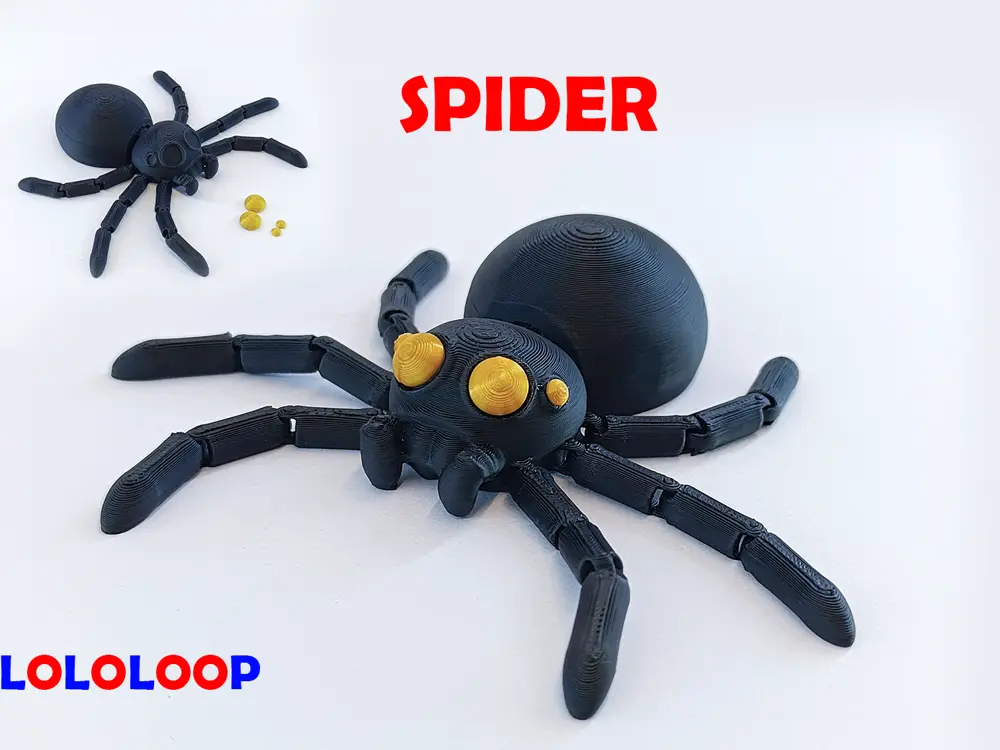 Articulated Flexi Spider