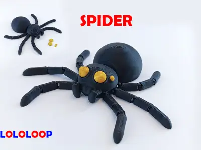 Articulated Flexi Spider