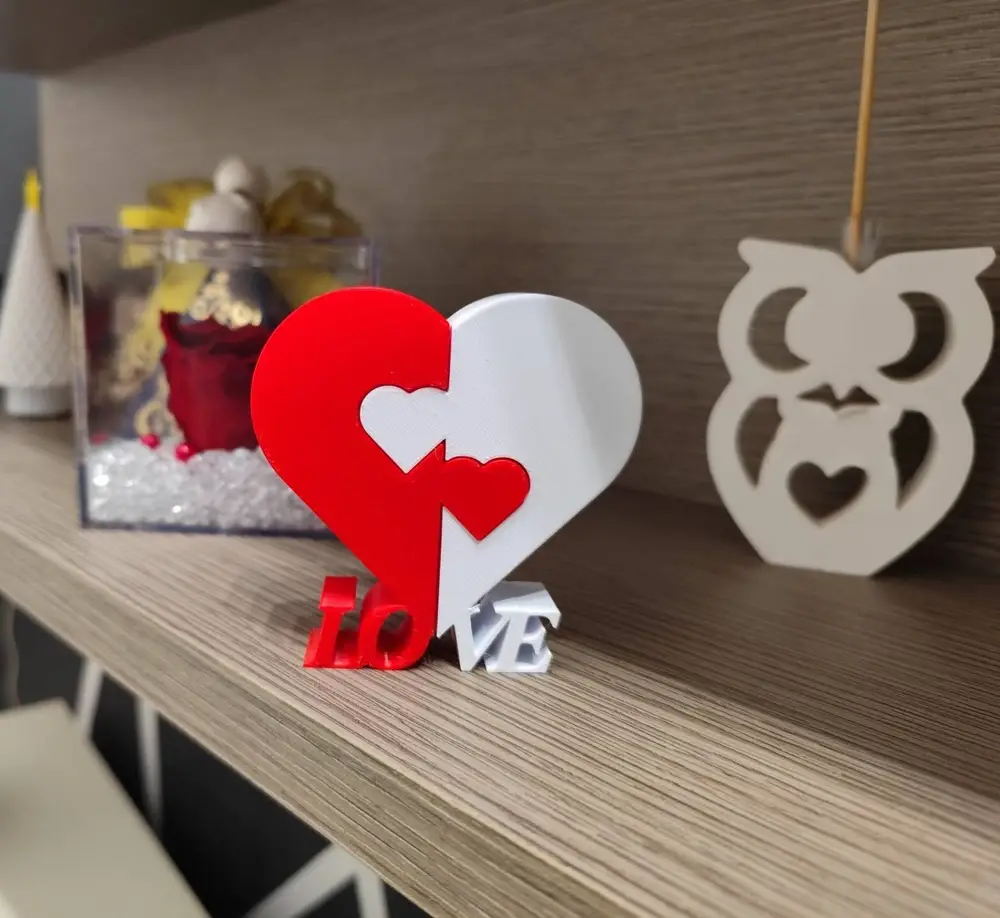 Valentine's Day Modular Heart