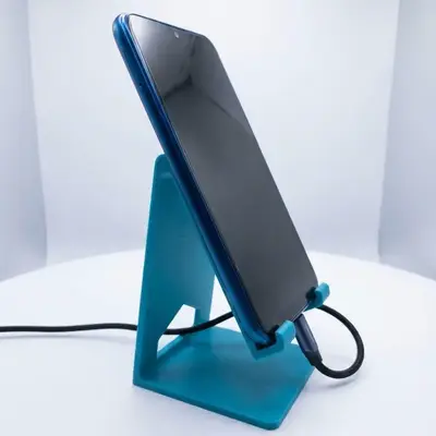 Modern Phone Holder with Charging Capabilities