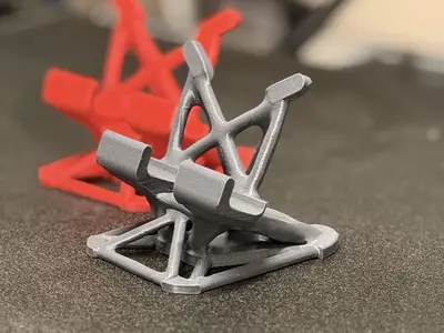 Futuristic Phone Stand – Stable & Unique Design