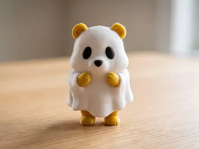 Ghost Winnie the Pooh halloween ornament toy