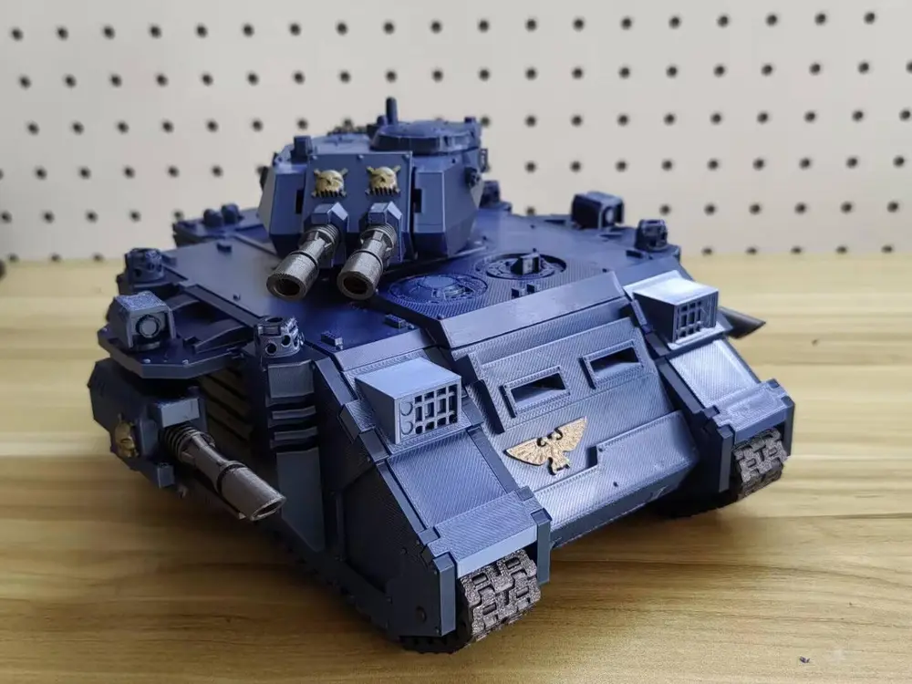 Blue Tank - with Embossing and Seat