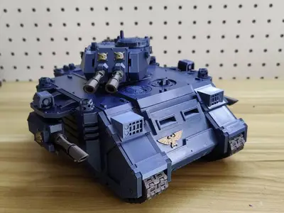 Blue Tank - with Embossing and Seat