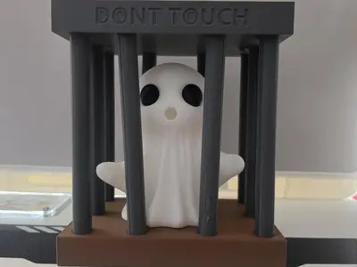 boo in a cage
