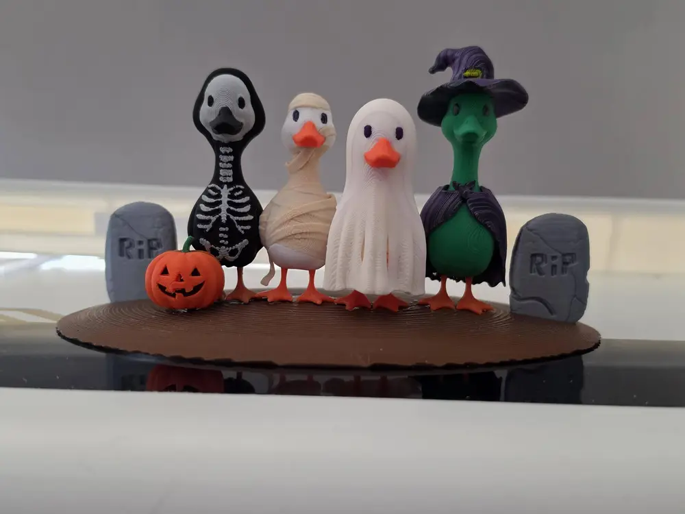 Halloween duck squad