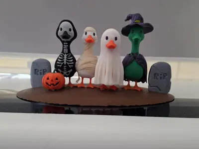 Halloween duck squad