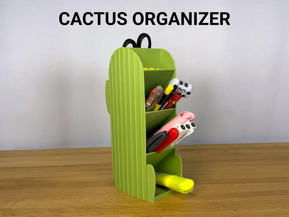 Cactus Pen Holder / Cosmetic Organizer