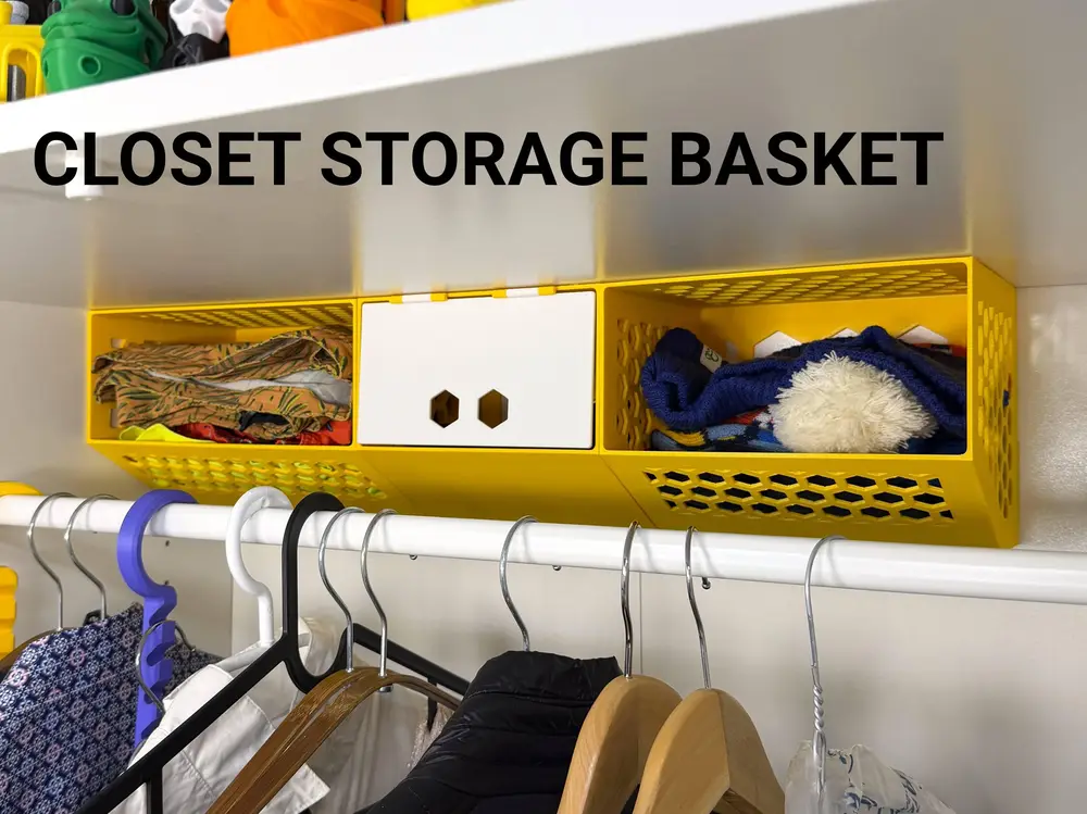 Closet Storage Basket