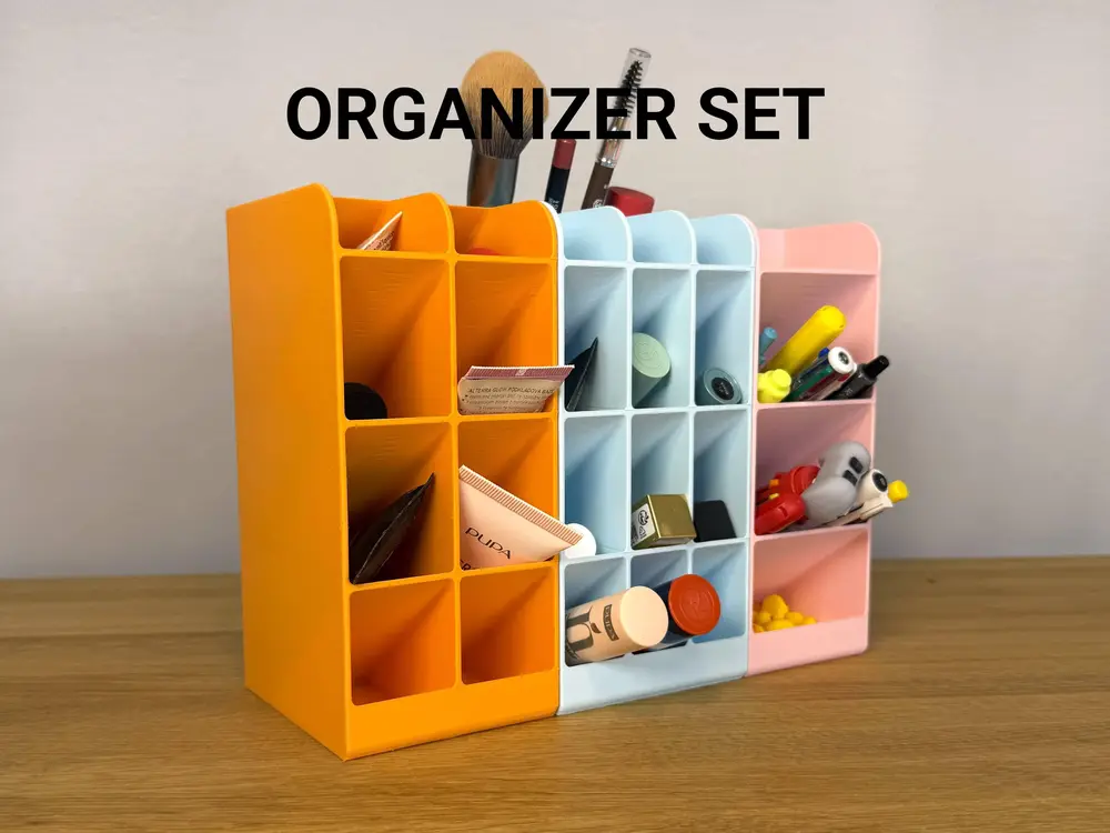 Cosmetic Organizer / Pen Holder Set