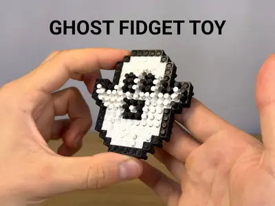 Pin Art Ghost Fidget Toy