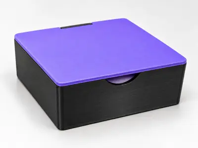 Servilletero con Tapa Abatible | Hinged Napkin Holder with Lid
